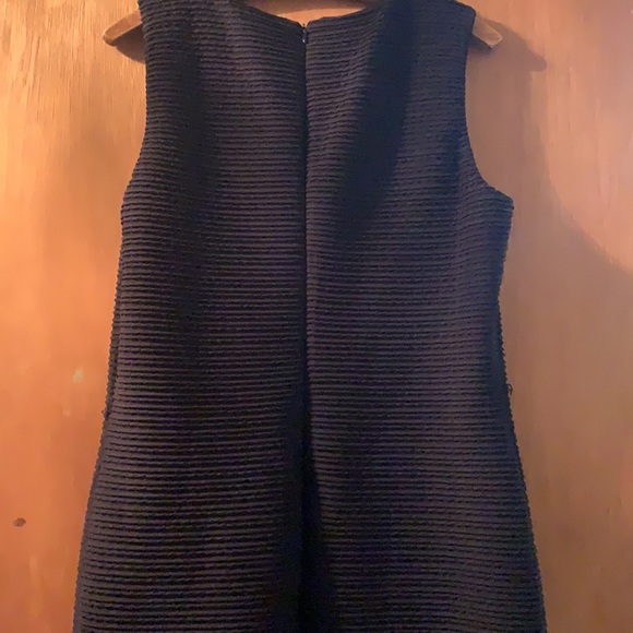 Black fitted ribbed Calvin Kline dress - Picture 4 of 4